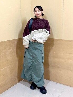 mirukikukaguさん（レディース・154cm）の秋コーディネート