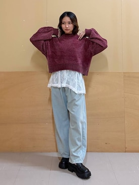 mirukikukaguさん（レディース・154cm）の秋コーディネート