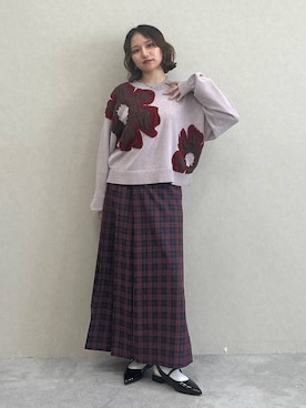 mirukikukaguさん（レディース・154cm）の秋コーディネート
