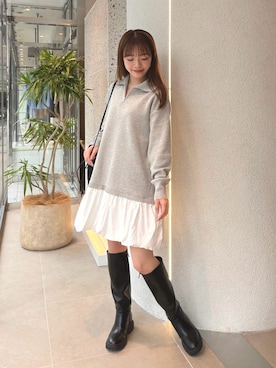 mariさん（レディース・155cm）の秋コーディネート