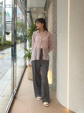 mariさん（レディース・155cm）の夏コーディネート