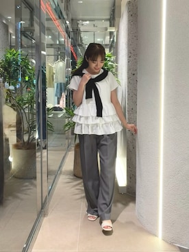 mariさん（レディース・155cm）の夏コーディネート