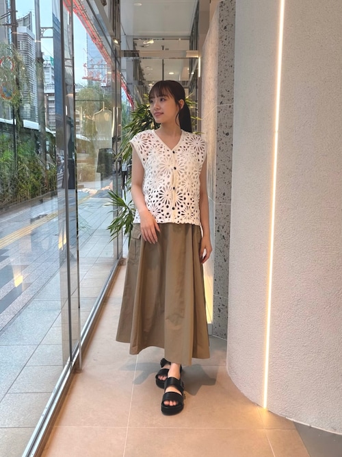 NATURAL BEAUTY BASIC レディースガウチョパンツ｜ボトムス、パンツ