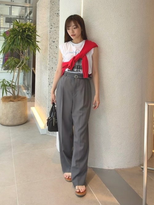 【好きを着て気分が上がる】LIFE PICTURE COLLECTION コラボプリントノースリTシャツ