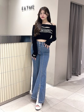 寧音さん（レディース・156cm）の春コーディネート