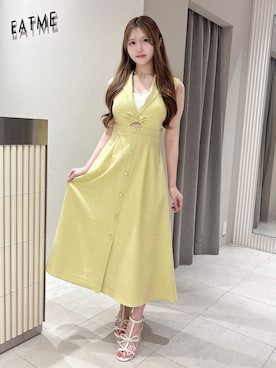 寧音さん(レディース・156cm)の夏コーディネート