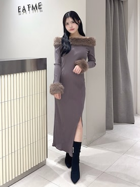 寧音さん（レディース・156cm）の秋コーディネート