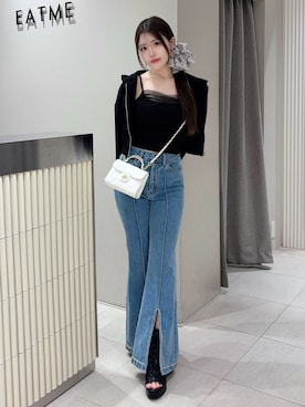 寧音さん（レディース・156cm）の春コーディネート