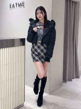 寧音さん（レディース・156cm）の秋コーディネート