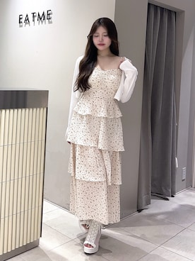 寧音さん（レディース・156cm）の春コーディネート