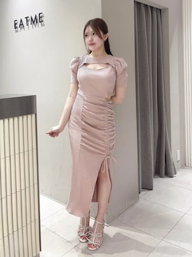 寧音さん（レディース・156cm）の夏コーディネート