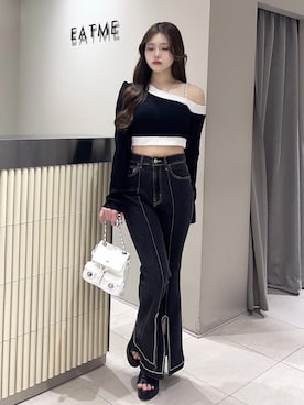 寧音さん（レディース・156cm）の春コーディネート