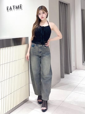 寧音さん(レディース・156cm)の夏コーディネート