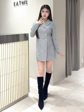 寧音さん（レディース・156cm）の秋コーディネート
