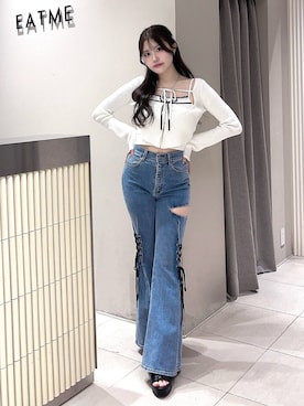 寧音さん（レディース・156cm）の冬コーディネート