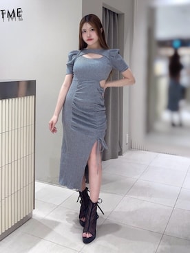 寧音さん（レディース・156cm）の夏コーディネート