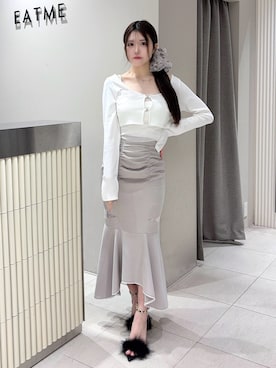 寧音さん(レディース・156cm)の春コーディネート