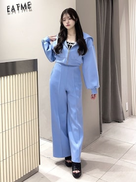 寧音さん（レディース・156cm）の冬コーディネート