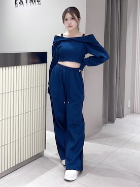 寧音さん（レディース・156cm）の夏コーディネート