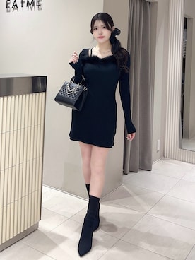 寧音さん（レディース・156cm）の冬コーディネート