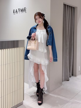 寧音さん（レディース・156cm）の春コーディネート