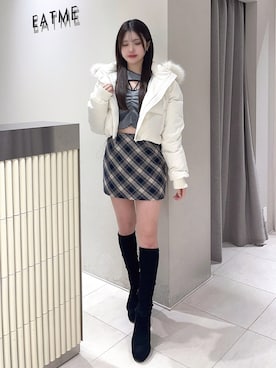 寧音さん（レディース・156cm）の秋コーディネート