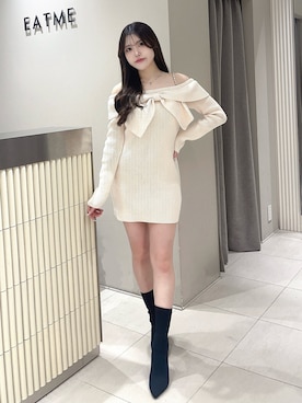 寧音さん(レディース・156cm)の冬コーディネート