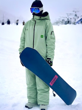 「HUF（ハフ）のアイテム」を使った、ジョンさん（メンズ・172cm）の冬コーディネート