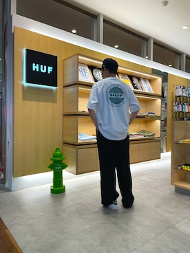 ジョンさんの（HUF | ハフ）を使ったコーディネート
