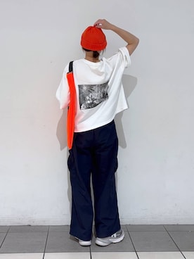 「LAKOLE（ラコレ）のアイテム（パンツ）」を使った、jump18さん（レディース・150cm）の春コーディネート