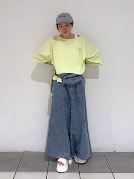 「LAKOLE（ラコレ）のアイテム」を使った、jump18さん（レディース・150cm）の夏コーディネート