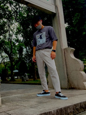 「A Day in the Life （アデイインザライフ）のアイテム」を使った、bashaaaaan［相互フォロー］ さん（メンズ・171cm）の秋コーディネート