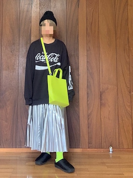 「SUBU（スブ）のアイテム（スリッポン）」を使った、keiと申します😅さん（レディース・151cm）の冬コーディネート