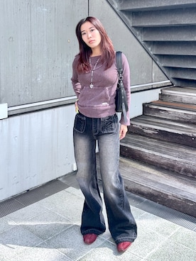 ELLEN BIDOAさん（レディース・153cm）の秋コーディネート