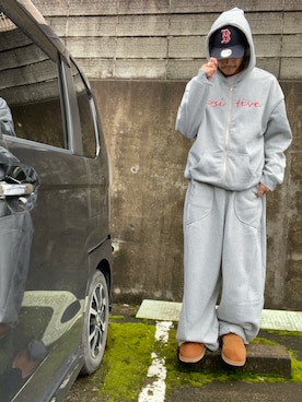 「アイテム（パーカー）」を使った、rms0414さん（メンズ・181cm・40代）の秋コーディネート