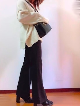 「しまむら（シマムラ）のアイテム（バッグ）」を使った、なつさん（メンズ・161cm）の秋コーディネート