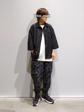 「semantic design（セマンティックデザイン）のアイテム」を使った、kezmuraさん（レディース・170cm）の夏コーディネート
