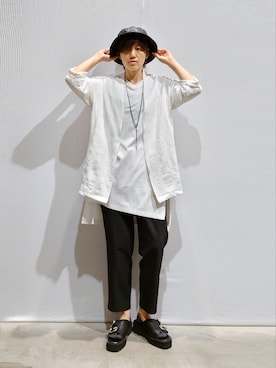「semantic design（セマンティックデザイン）のアイテム」を使った、kezmuraさん（レディース・170cm）の夏コーディネート