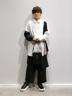 「semantic design（セマンティックデザイン）のアイテム」を使った、kezmuraさん（レディース・170cm）の春コーディネート