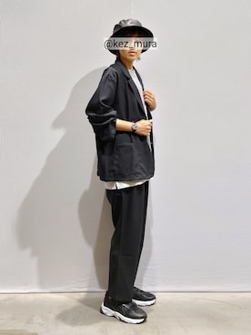 「semantic design（セマンティックデザイン）のアイテム」を使った、kezmuraさん（レディース・170cm）の夏コーディネート