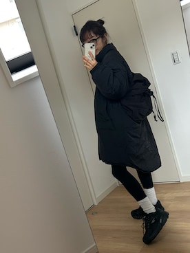 「ANGIE（アンジー）のアイテム」を使った、maaさん（レディース・158cm）の冬コーディネート