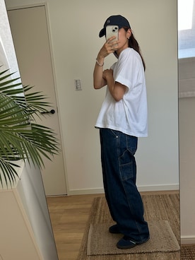 「アイテム（帽子）」を使った、maaさん（レディース・158cm・30代）の秋コーディネート