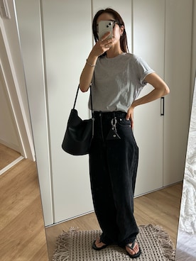 「アイテム（パンツ）」を使った、maaさん（レディース・158cm・30代）の夏コーディネート