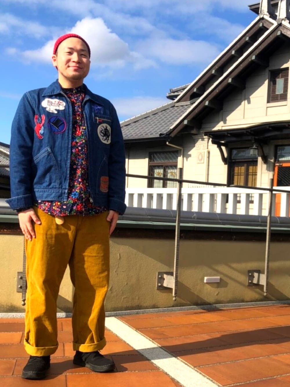 ウェザー｜BOHEMIANSのデニムジャケットを使ったコーディネート - WEAR