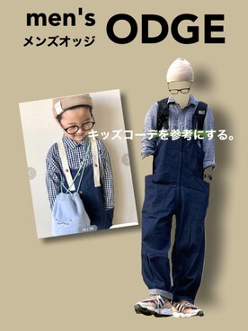 Niko And ニコアンド のサロペット オーバーオールを使ったメンズ人気ファッションコーディネート Wear