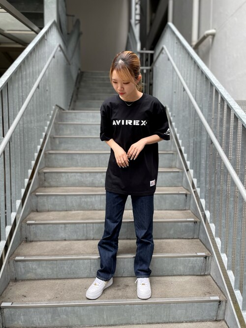 月南(AVIREX 熊本)|AVIREXのTシャツ/カットソーを使ったコーディネート - WEAR 月南(AVIREX 熊本)|AVIREXのTシャツ/カットソーを使ったコーディネート - WEAR