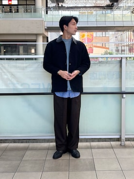 「アイテム（テーラードジャケット）」を使った、ゆうすけさん（メンズ・180cm・10代）の秋コーディネート