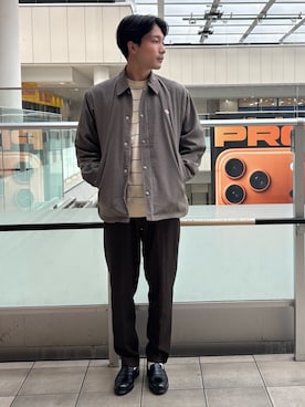 「アイテム（シューズ小物/雑貨）」を使った、ゆうすけさん（メンズ・180cm）の秋コーディネート