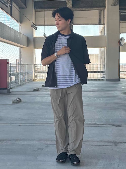 OUTDOOR EXCHANGE ナイロンパンツ