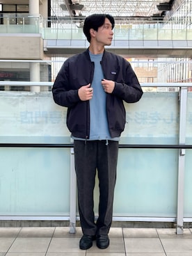 「アイテム（テーラードジャケット）」を使った、ゆうすけさん（メンズ・180cm・10代）の秋コーディネート